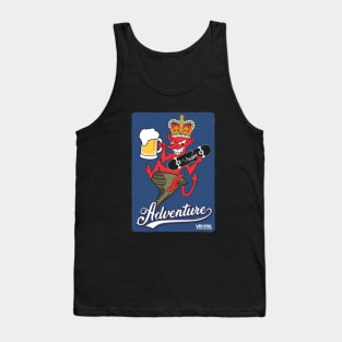 van King - King Devil Sk8 and Draft beer - Adventure Tank Top